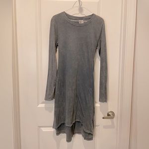 Long sleeved corset-back H&M dress